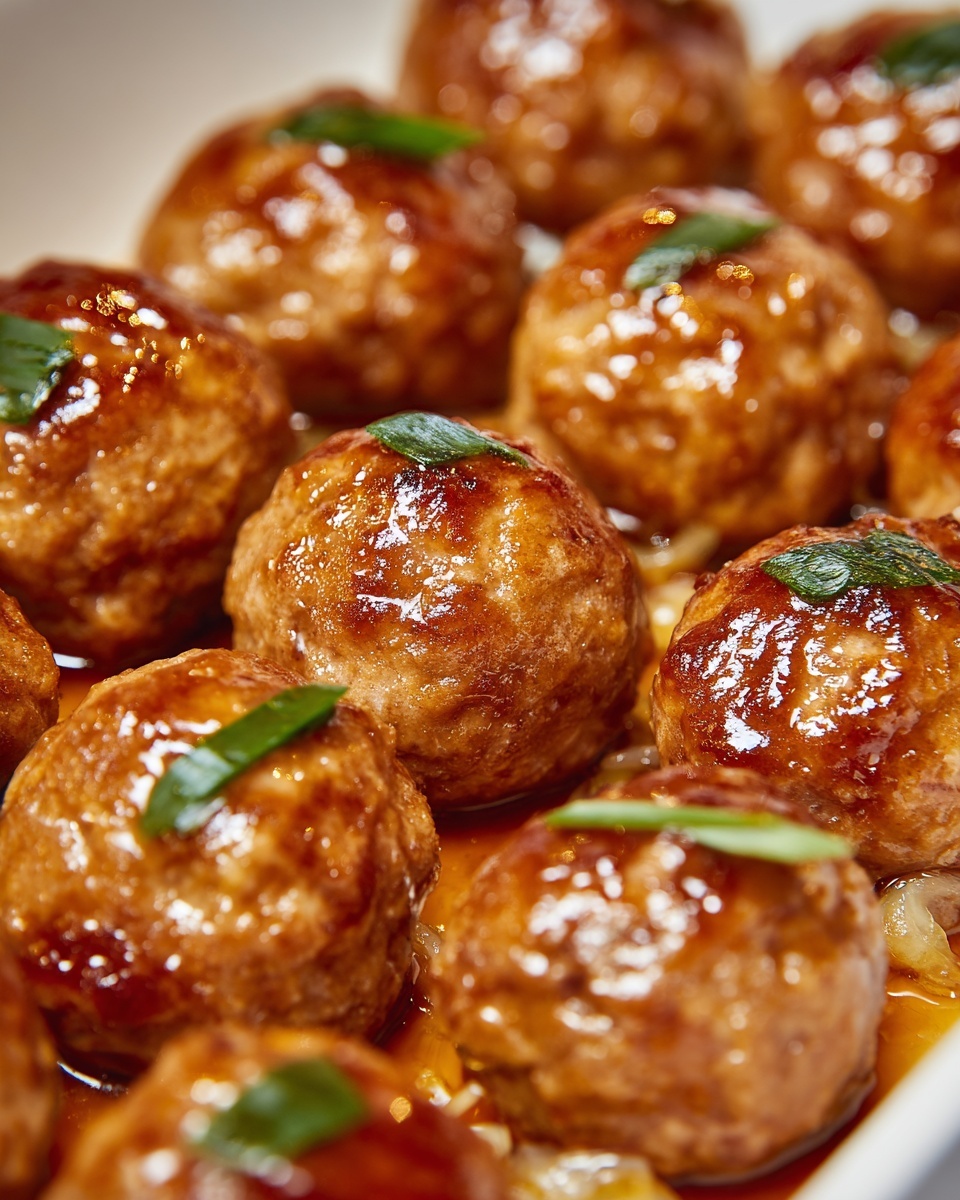 Hawaiian BBQ Meatballs with Pineapple and Bell Peppers Recipe - Recipe Image