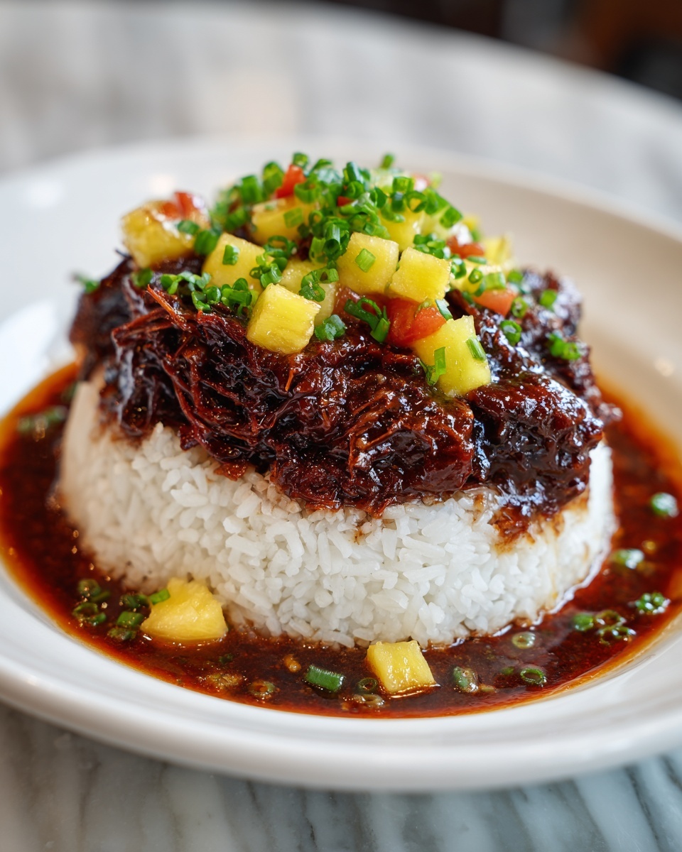 Crockpot Hawaiian BBQ Chicken Recipe - Recipe Image