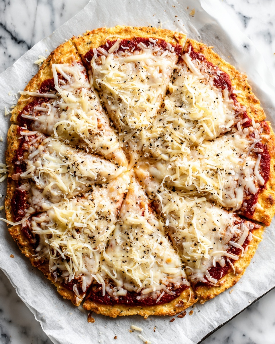 Low Carb Pizza Crust Recipe - Recipe Image
