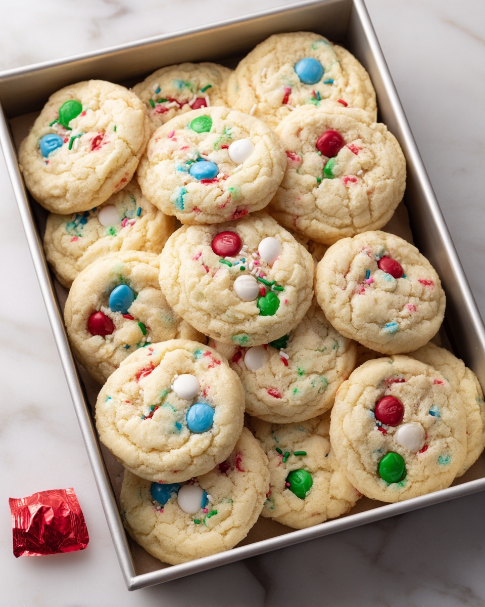 Cake Mix Christmas Cookies Recipe - Recipe Image