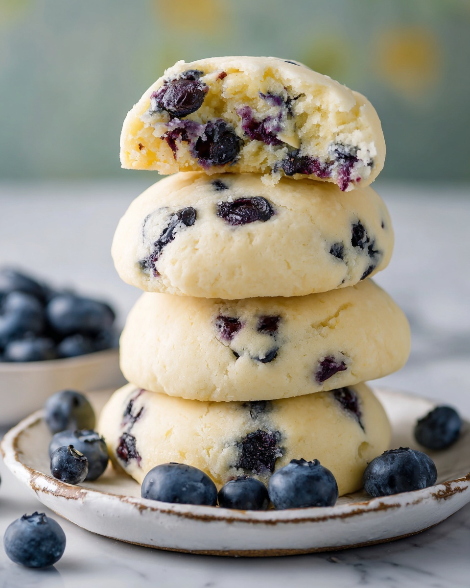 Lemon Blueberry Cookies Recipe - Recipe Image
