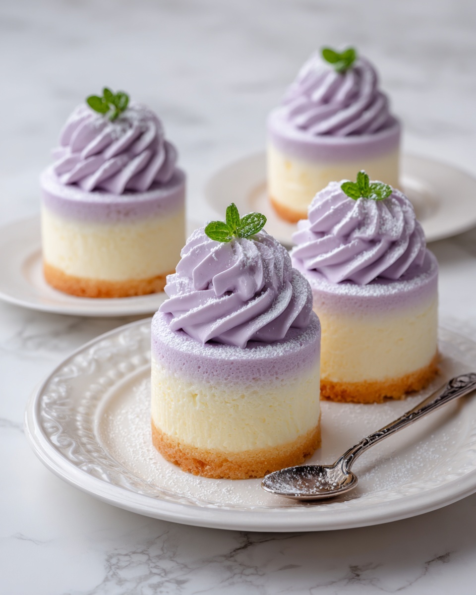 Japanese Mini Cotton Cheesecake Recipe - Recipe Image