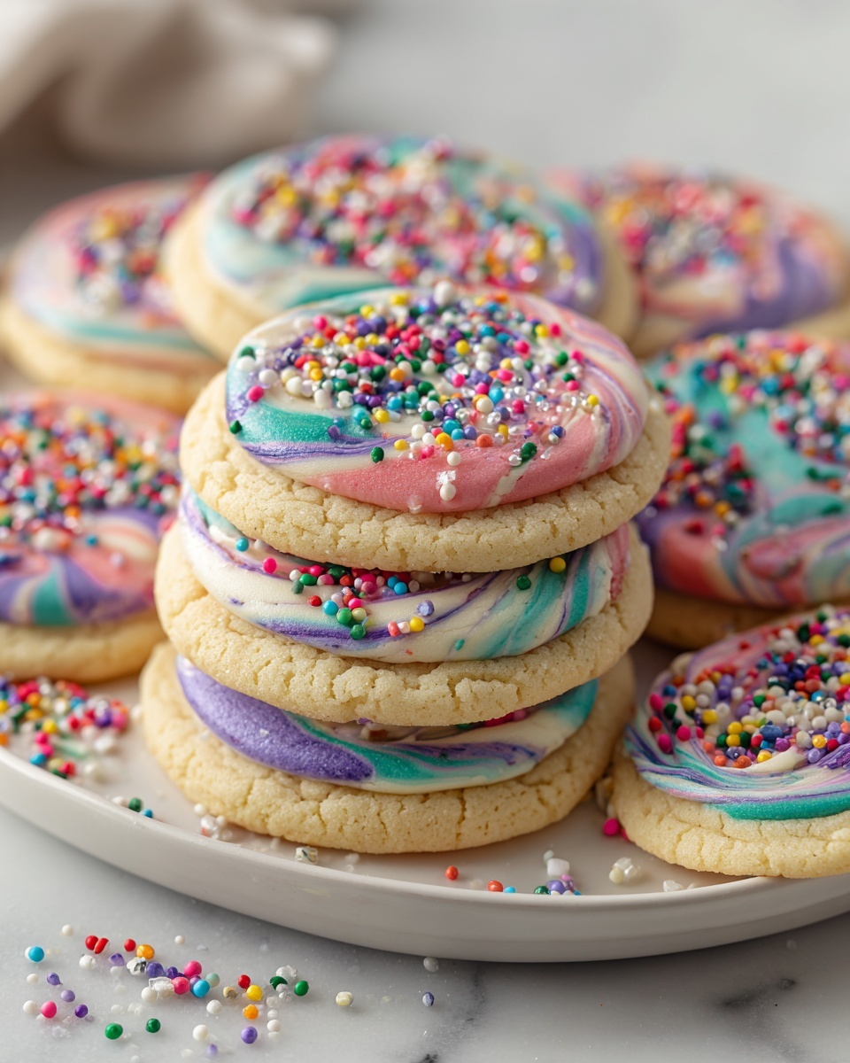 Unicorn Cookies Recipe - Recipe Image