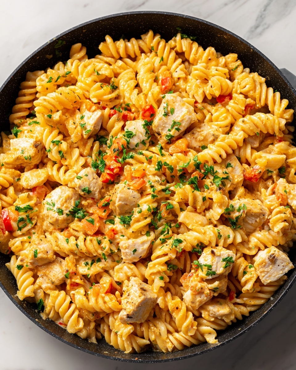 Creamy Tomato Chicken Pasta Recipe - Recipe Image