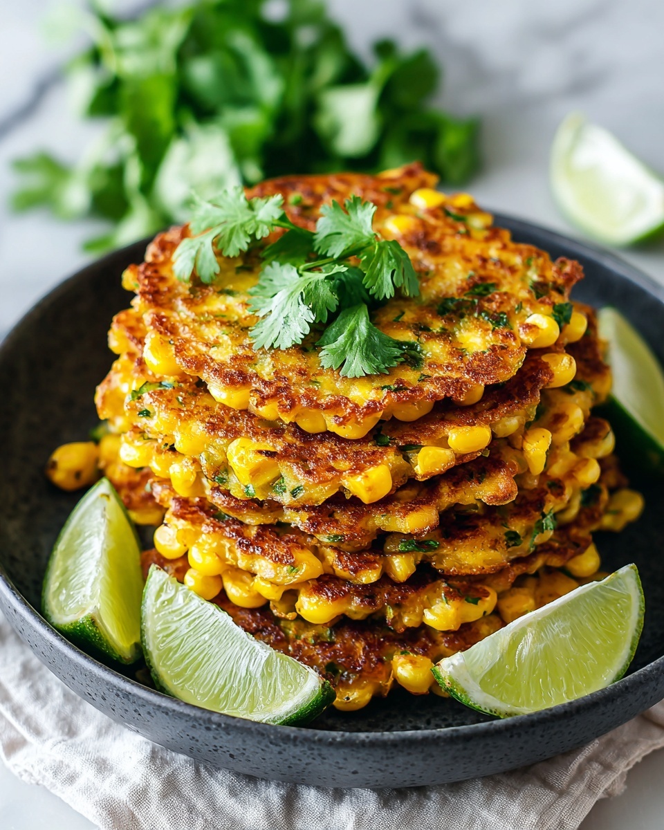 Mexican Street Corn Fritters Recipe - Recipe Image