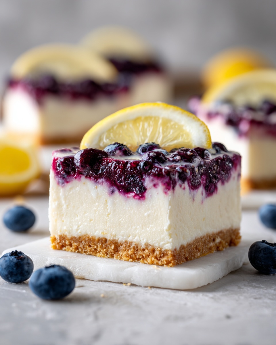 Blueberry Lemon Blondies Recipe - Recipe Image