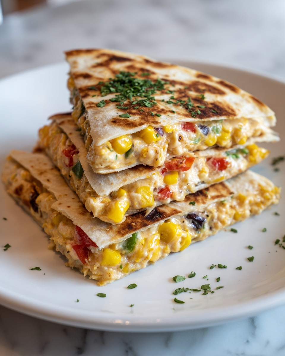 Farmer's Market Vegetarian Quesadillas Recipe - Recipe Image