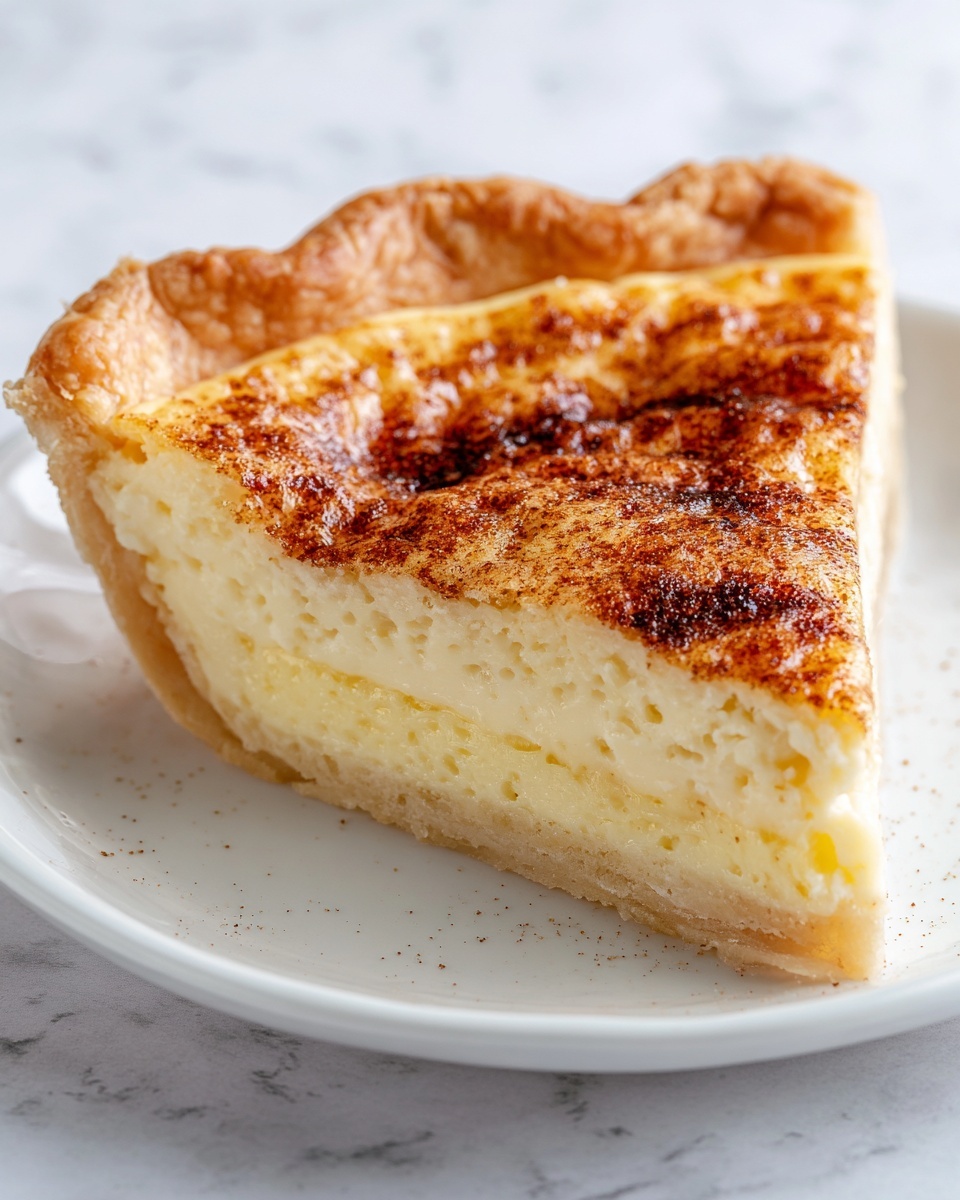 Crust Custard Pie Recipe - Recipe Image