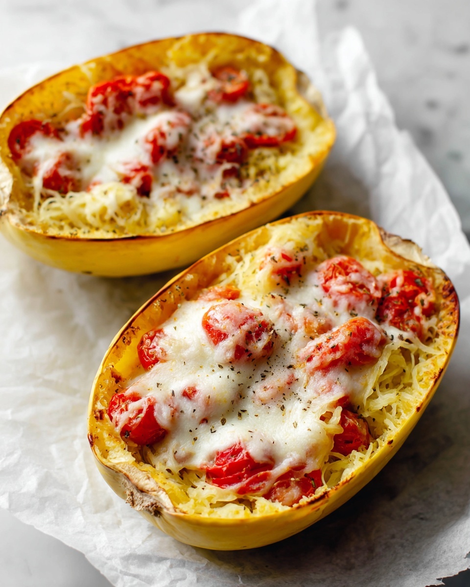 Baked Boursin Spaghetti Squash Recipe - Recipe Image