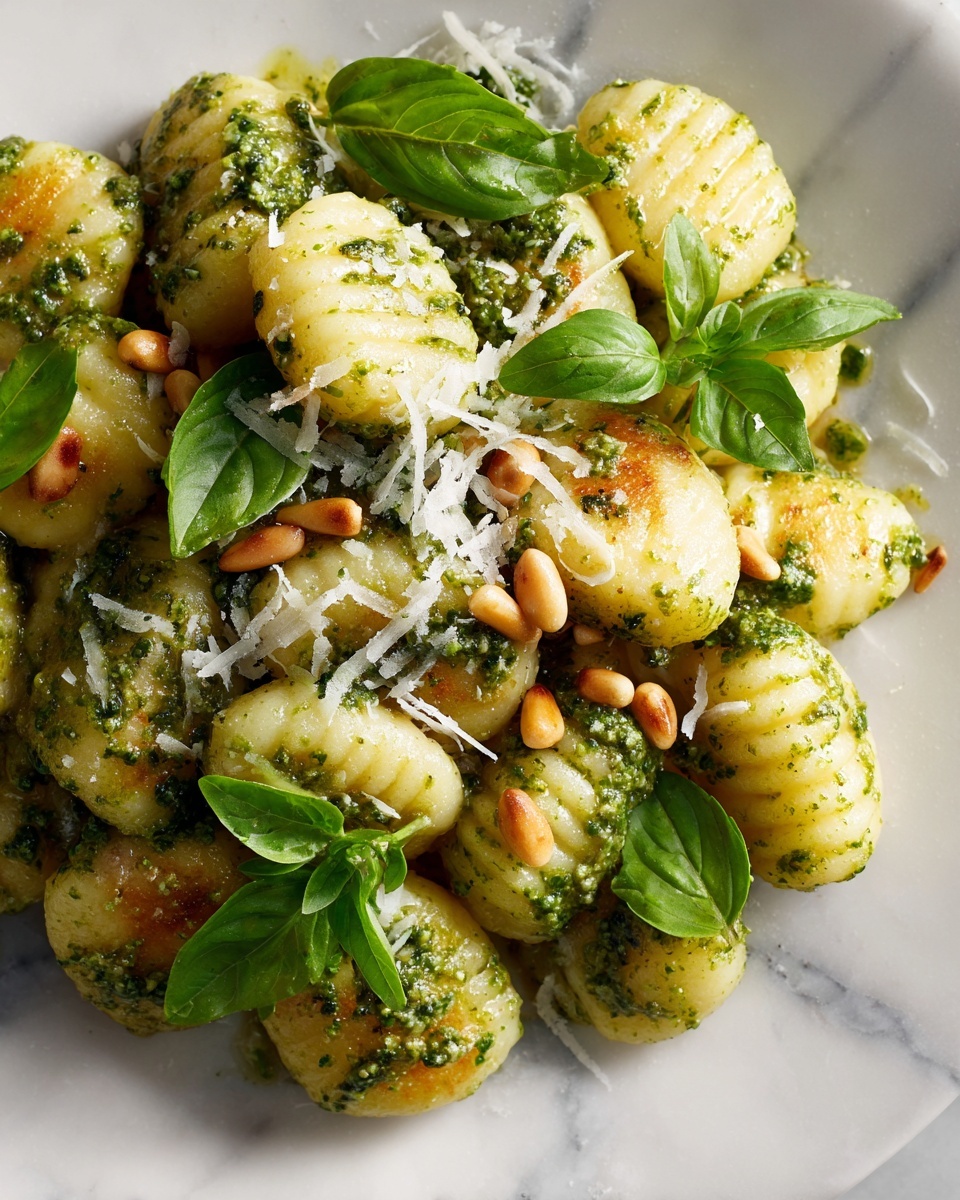 Creamy Chicken Pesto Gnocchi Recipe - Recipe Image