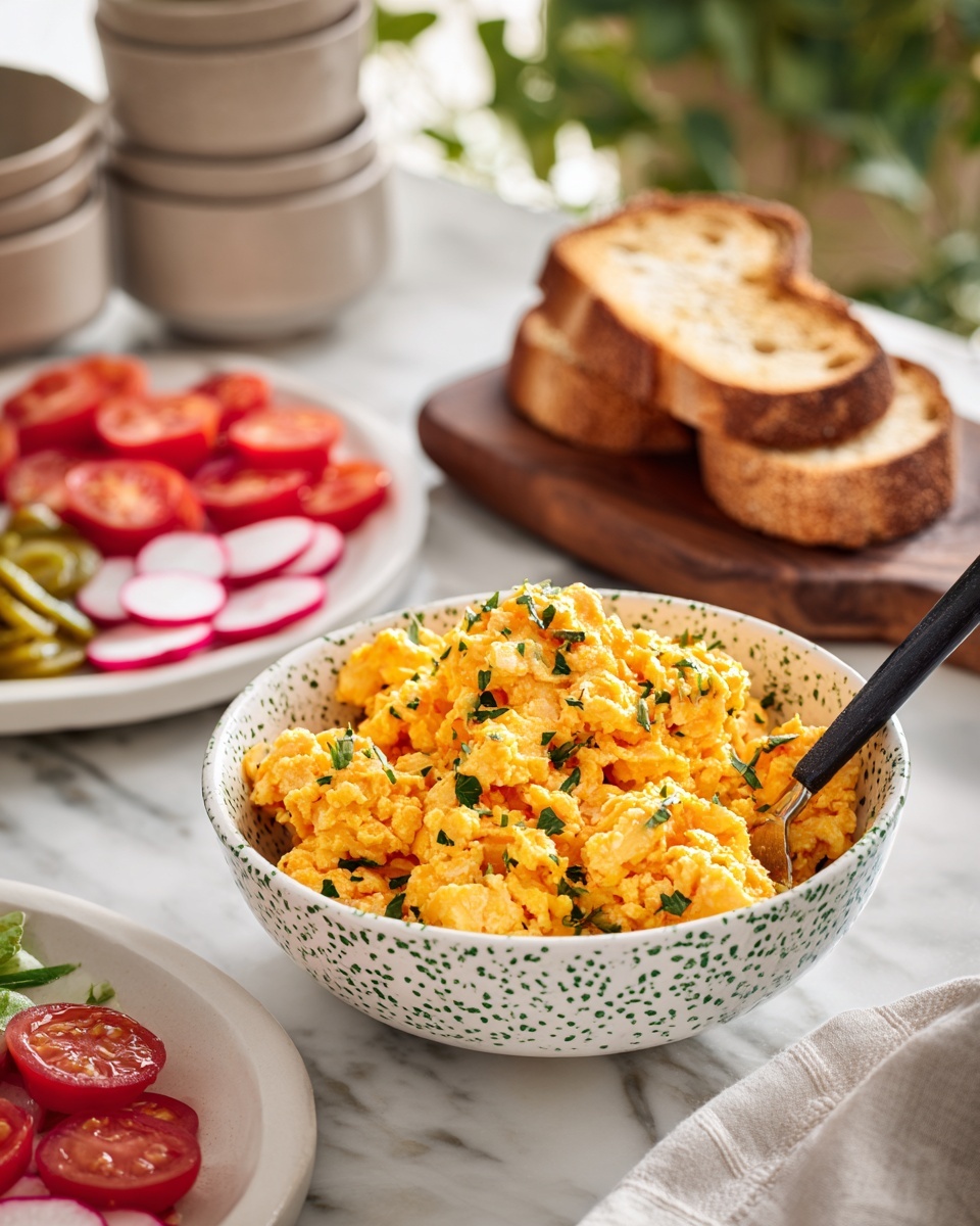 Harissa Egg Salad Recipe - Recipe Image