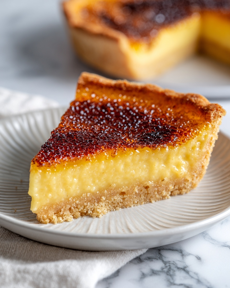 Creme Brulee Pie Recipe - Recipe Image