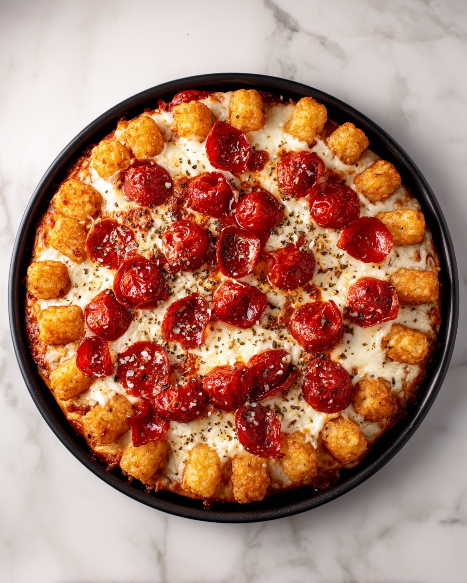 The Joy of Tater Tot Pizza – A Family Favorite Recipe - Recipe Image
