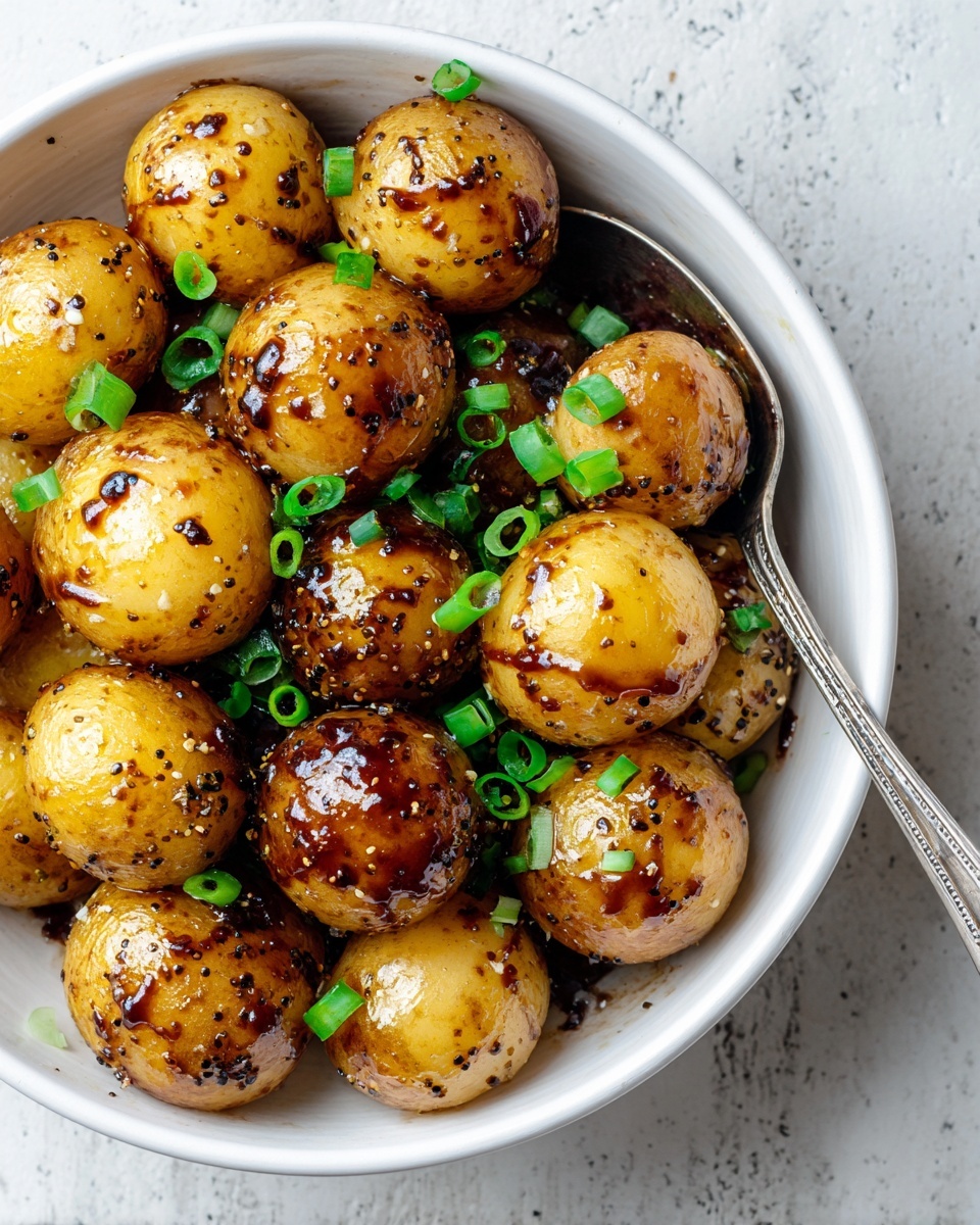 Honey Mustard Skillet Potatoes Recipe - Recipe Image