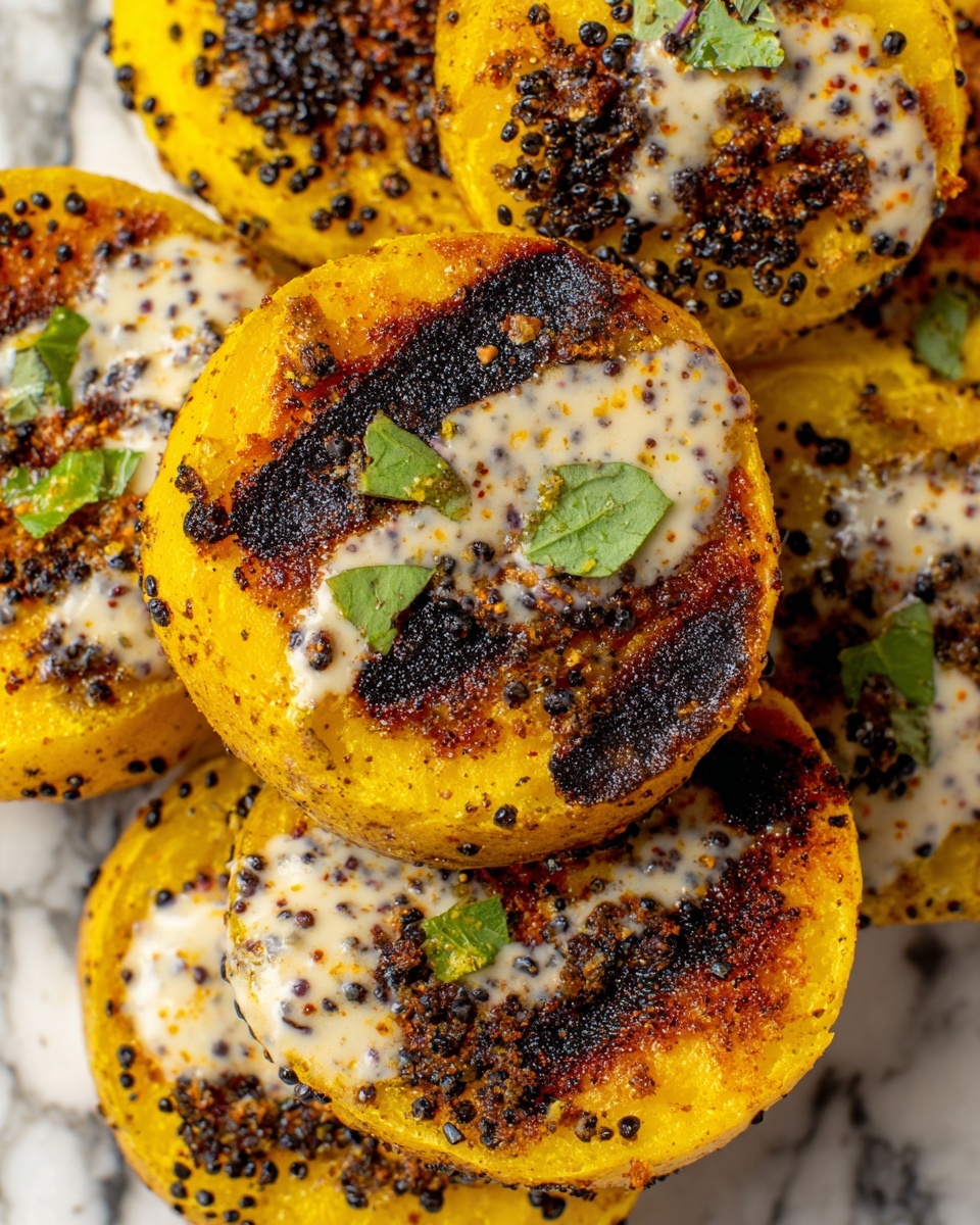 Creamy Garlic Sauce Baby Potatoes Recipe - Recipe Image