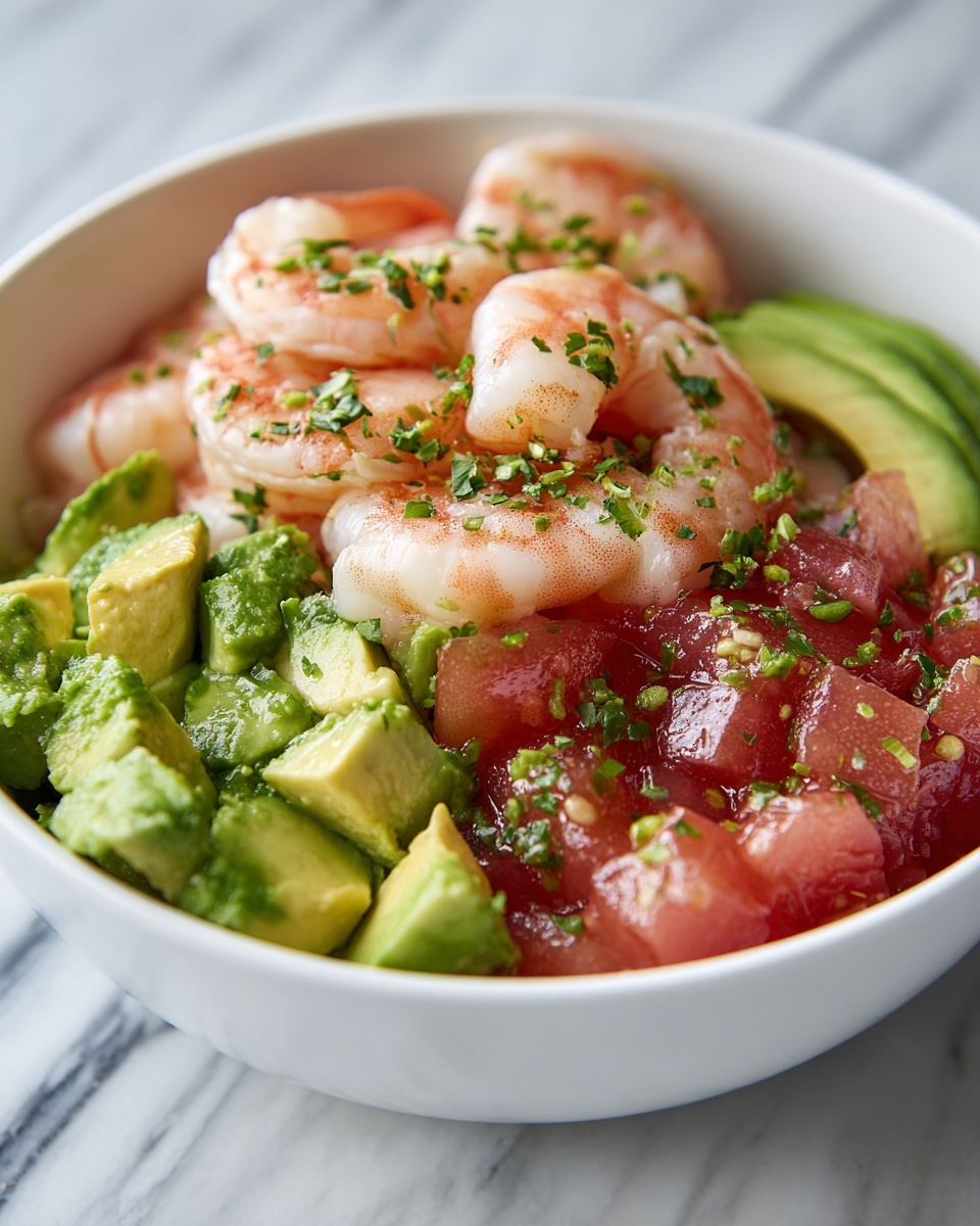 Avocado Salsa Shrimp Salad: Fresh, Zesty & Flavor-Packed! Recipe - Recipe Image