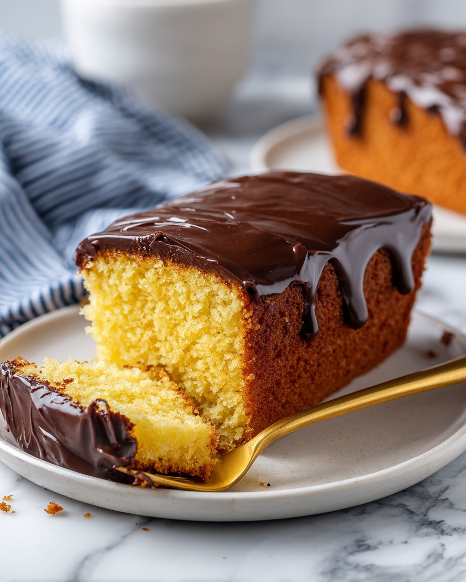 Boston Cream Poke Cake Recipe - Recipe Image