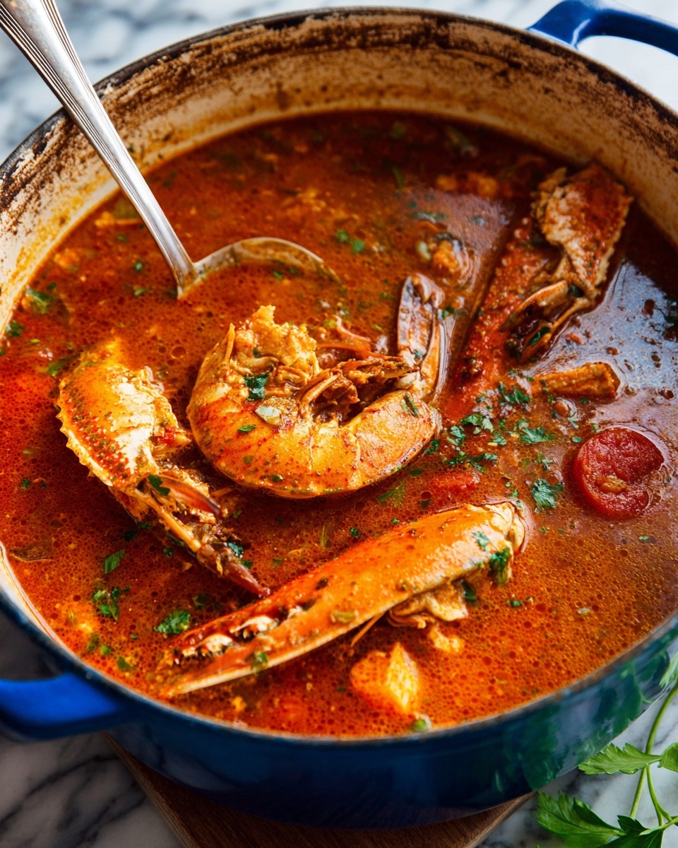 Authentic San Francisco Cioppino Seafood Stew Recipe - Recipe Image