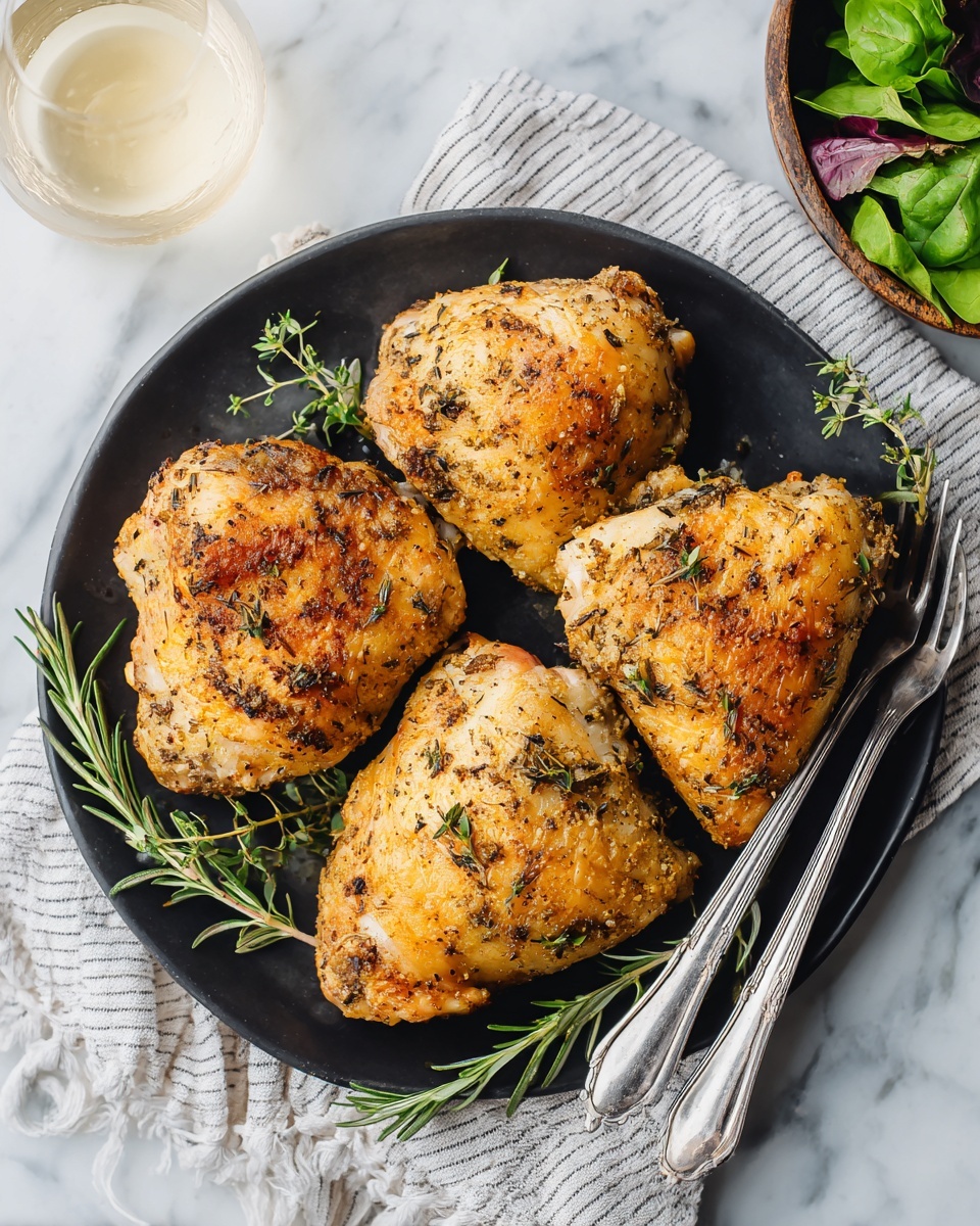 Chicken Leg Confit Recipe - Recipe Image