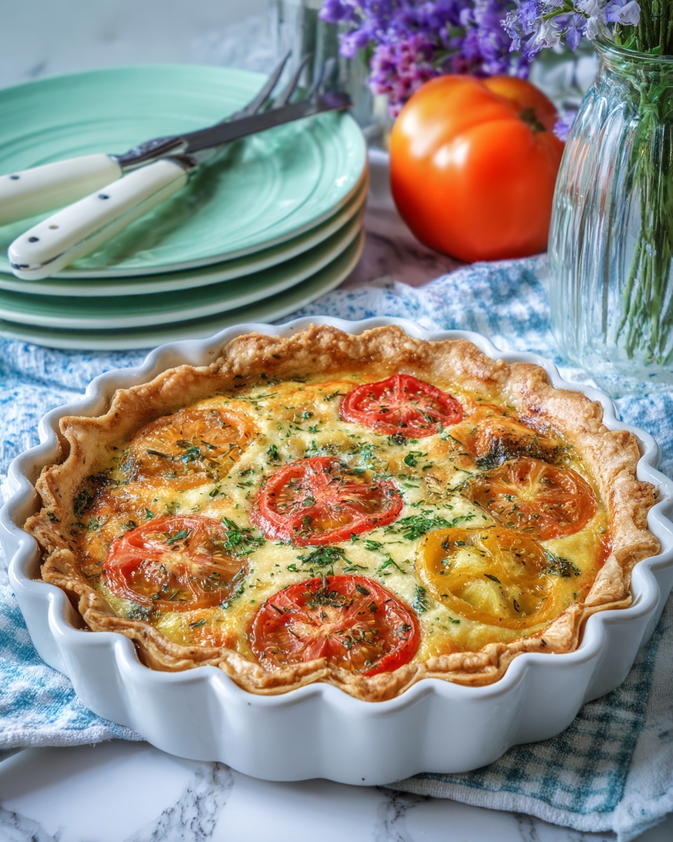 Best Tomato Pie Recipe - Recipe Image