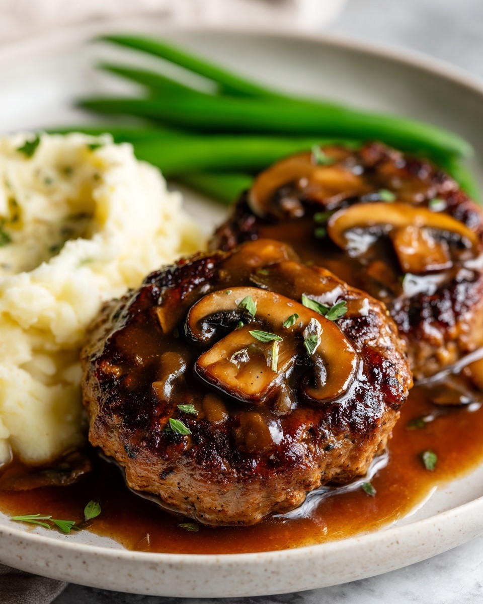 Bobby Flay Salisbury Steak Recipe - Recipe Image