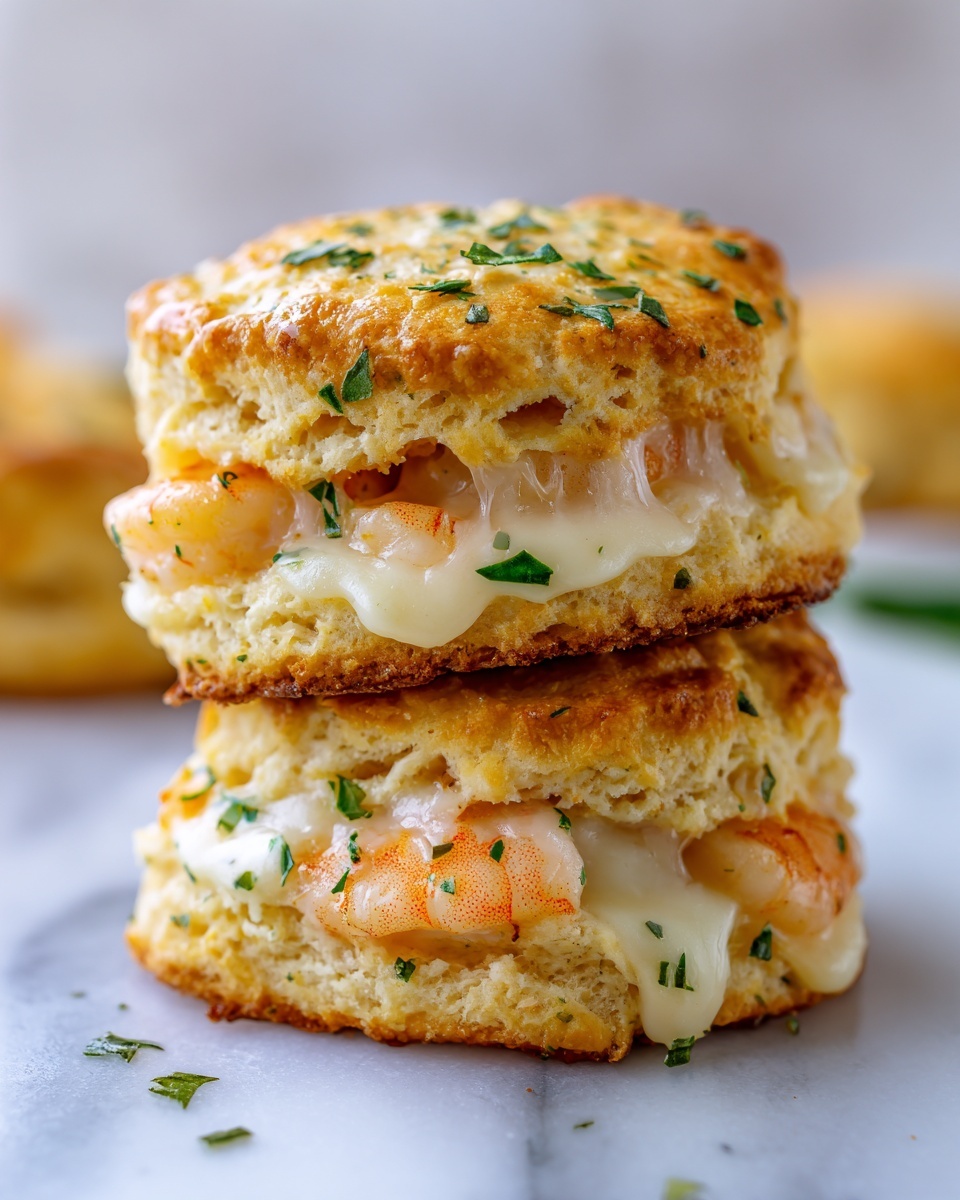 Shrimp and Crab Nacho Biscuit Melts Recipe - Recipe Image