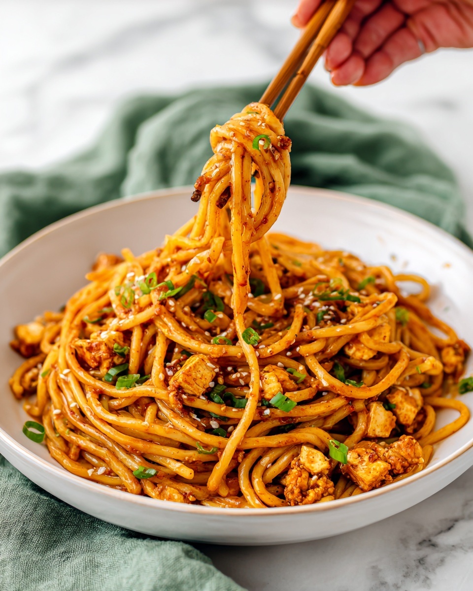 Sweet & Spicy Ramen Noodles Recipe - Recipe Image