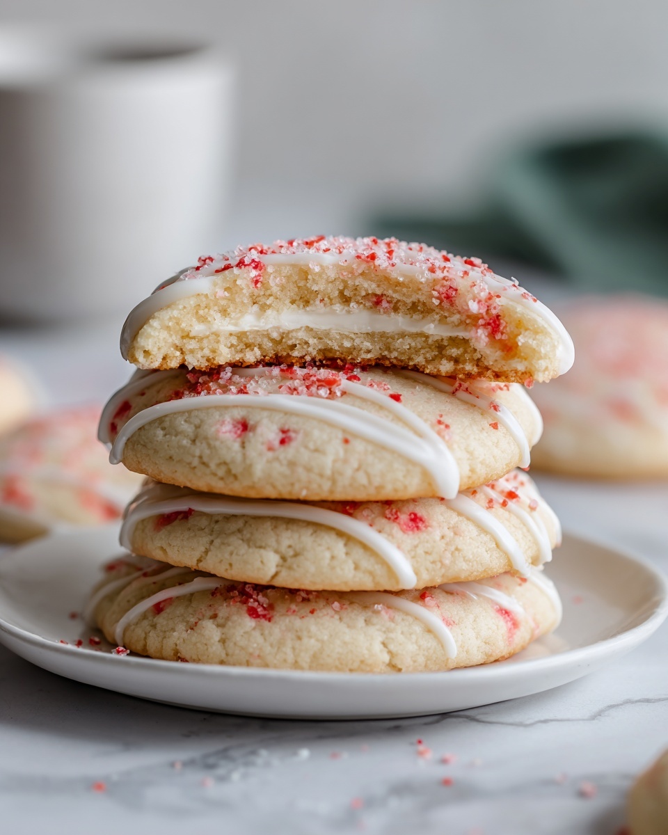 Peppermint Cheesecake Cookies Recipe - Recipe Image